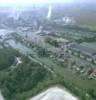 Photos aériennes de "rhone" - Photo réf. 054860 - Vue d'ensemble avec l'usine Rhône-Poulenc.
