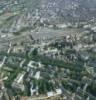 Photos aériennes de "hôpital" - Photo réf. 055152 - Vue générale avec l'avenue Foch, l'hôpital Saint André, et la gare en arrière plan.
