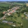 Photos aériennes de "tout" - Photo réf. 055193 - Le village tout en longueur est typiquement Lorrain.