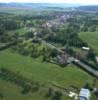 Photos aériennes de "tout" - Photo réf. 055195 - Le village tout en longueur est typiquement Lorrain.