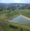 Photos aériennes de Favières (54115) - Autre vue | Meurthe-et-Moselle, Lorraine, France - Photo réf. 055337 - L'tang de Favires et sa plage attirent beaucoup de monde chaque t.