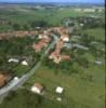 Photos aériennes de Vibersviller (57670) | Moselle, Grand Est, France - Photo réf. 055416 - Le coeur du village.