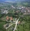 Photos aériennes de Rohrbach-lès-Bitche (57410) | Moselle, Lorraine, France - Photo réf. 055670 - Au centre de la ville : l'glise Saint-Rmi construite en 1772.