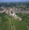 Photos aériennes de Rohrbach-lès-Bitche (57410) | Moselle, Lorraine, France - Photo réf. 055674 - Au centre de la ville : l'glise Saint-Rmi construite en 1772.