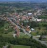 Photos aériennes de Rohrbach-lès-Bitche (57410) - Autre vue | Moselle, Grand Est, France - Photo réf. 055675 - Au centre de la ville : l'glise Saint-Rmi construite en 1772.