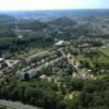 Photos aériennes de "monument" - Photo réf. 055913 - Capitale du bassin houiller connu pour son monument La Tour du Schlossberg.