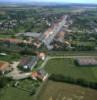 Photos aériennes de "tout" - Photo réf. 055969 - Le village tout en longueur est typiquement Lorrain.