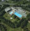 Photos aériennes de "piscine" - Photo réf. 056351 - Piscine de Freyming Merlebach.