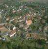 Photos aériennes de Diebling (57980) | Moselle, Grand Est, France - Photo réf. 059950 - Vue sur le coeur du village avec l'glise.