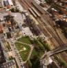 Photos aériennes de Sarreguemines (57200) - Le Quartier de la Gare | Moselle, Grand Est, France - Photo réf. 13671
