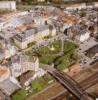 Photos aériennes de Sarreguemines (57200) - Le Quartier de la Gare | Moselle, Lorraine, France - Photo réf. 13675