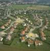 Photos aériennes de Courcelles-Chaussy (57530) | Moselle, Grand Est, France - Photo réf. 169585 - La zone pavillonnaire au sud de la ville.