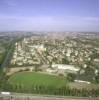 Photos aériennes de "stade" - Photo réf. 172042 - Vue d'ensemble avec le stade et le collge au premier plan.
