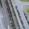 Photos aériennes de "parking" - Photo réf. 4920_XIITE7 - Le parking de l'usine MCC (Smart)