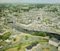 Photos aériennes de Pontivy (56300) - Autre vue | Morbihan, Bretagne, France - Photo réf. 042074