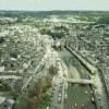 Photos aériennes de "ponts" - Photo réf. 042364 - Quartier du pont de Rohan, construit en 1510 et l'un des rares ponts encore habités en Europe.