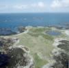 Photos aériennes de "prés" - Photo réf. 042635 - Paysage marin près de l'île.