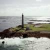 Photos aériennes de "monde" - Photo réf. 042764 - Avec ses 82,5 mètres de hauteur, le Phare de l'Ile Vierge est le plus haut phare d'Europe et le plus haut phare du monde en pierre de taille.