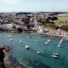 Photos aériennes de Sauzon (56360) - Le Port | Morbihan, Bretagne, France - Photo réf. 043169