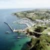 Photos aériennes de Groix (56590) | Morbihan, Bretagne, France - Photo réf. 043188 - le port de plaisance