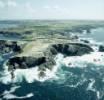 Photos aériennes de Sauzon (56360) - La Pointe des Poulains | Morbihan, Bretagne, France - Photo réf. 043606