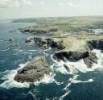 Photos aériennes de Sauzon (56360) - La Pointe des Poulains | Morbihan, Bretagne, France - Photo réf. 043607