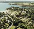 Photos aériennes de Moëlan-sur-Mer (29350) | Finistère, Bretagne, France - Photo réf. 043741 - La plage de Kerfany-Les-Pins et l'embouchure du Belon.