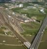 Photos aériennes de Thionville (57100) - La Gare et le Fort de Yutz | Moselle, Grand Est, France - Photo réf. 149651