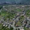 Photos aériennes de "Plan" - Photo réf. 149937 - Lotissements avec en arrire plan, les hauts fourneaux de la ville.