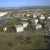 Photos aériennes de "Quartier" - Photo réf. 174929 - Quartier de Talange connu pour sa Passerelle au dessus de l'Orne.