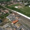 Photos aériennes de Faulquemont (57380) - La Gare | Moselle, Grand Est, France - Photo réf. 588572