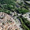 Photos aériennes de "remparts" - Photo réf. 60011 - La Porte des Allemands est un vestige de l'ancienne enceinte qui emjambe la Seille. Son nom vient d'un ordre Teutonique de frres hospitaliers tablis dans le voisinage au XIIIe sicle.