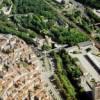 Photos aériennes de "remparts" - Photo réf. 60014 - La Porte des Allemands est un vestige de l'ancienne enceinte qui enjambe la Seille. Son nom vient d'un ordreTeutonique de frres hospitaliers tabli dans le voisinage au XIIIe sicle.