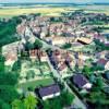 Photos aériennes de Til-Châtel (21120) | Côte-d'Or, Bourgogne-Franche-Comté, France - Photo réf. 702474 - L'glise Saint-Florent au coeur du village