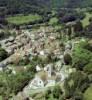 Photos aériennes de "centre-village" - Photo réf. 702802 - L'glise Saint-Martin de style roman et le centre du village.