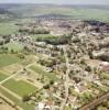 Photos aériennes de Nuits-Saint-Georges (21700) | Côte-d'Or, Bourgogne, France - Photo réf. 702997 - Au loin les Cte de Nuits.