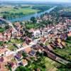Photos aériennes de Lamarche-sur-Saône (21760) | Côte-d'Or, Bourgogne-Franche-Comté, France - Photo réf. 704107