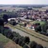 Photos aériennes de "Saône" - Photo réf. 704121 - Point de convergence de la Saône, de l'Ognon et de la Vingeanne, Heuilley-sur-Saône, vit plus que jamais, par et pour l'eau.