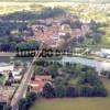 Photos aériennes de "saône" - Photo réf. 704792 - Entre la Vieille et la Grande Saône qui traversent le village part et d'autre