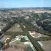 Photos aériennes de "Yonne" - Photo réf. 719037 - Le panorama grandiose sur la vallée de l'Yonne vu de la terrasse est l'orgueil de Mailly-le-Château.