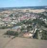 Photos aériennes de "l'yonne" - Photo réf. 719039 - Le panorama grandiose sur la valle de l'Yonne vu de la terrasse est l'orgueil de Mailly-le-Chteau.