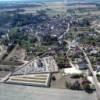 Photos aériennes de "cimetiere" - Photo réf. 719043 - Le panorama grandiose sur la valle de l'Yonne vu de la terrasse est l'orgueil de Mailly-le-Chteau.