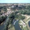 Photos aériennes de "Yonne" - Photo réf. 719044 - Le panorama grandiose sur la vallée de l'Yonne vu de la terrasse est l'orgueil de Mailly-le-Château.