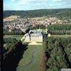 Photos aériennes de "parc" - Photo réf. 719136 - Le chteau d'Ancy-le-franc dont le parc est entour de forts.