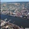 Photos aériennes de "Yonne" - Photo réf. 719267 - La ville traversée par l'Yonne