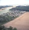 Photos aériennes de "plateau" - Photo réf. 719296 - Saint -Valérien installé sur le plateau céréalier du Gâtinais