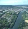 Photos aériennes de "carrefour" - Photo réf. 719387 - Ville carrefour du nord de l'Yonne.