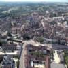 Photos aériennes de Saint-Florentin (89600) | Yonne, Bourgogne, France - Photo réf. 719461 - L'glise Saint-Florentin en plein centre ville