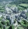 Photos aériennes de "chapelle" - Photo réf. 719583 - Village du Finistère avec l'église Saint-Ronan, édifiée de 1420 à 1480, et la chapelle du Pénity, attenante à l'église, abritant le Gisant de Saint-Ronan