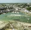 Photos aériennes de Audierne (29770) | Finistère, Bretagne, France - Photo réf. 719650 - Ville remarquable avec son port en plein centre et son glise Saint-Rumon.